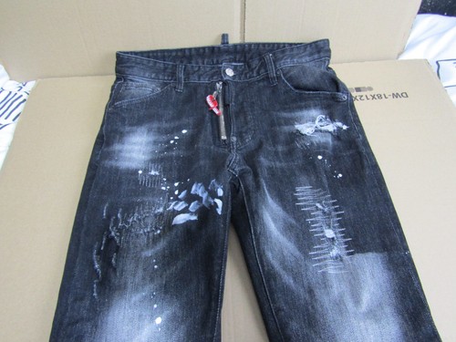 Dsquared2 men black - black, denim
