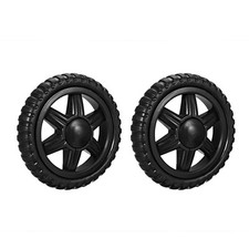 2Pcs 5in Shopping Cart Wheels
