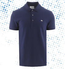 Lacoste Polo Shirt . Navy Blue