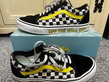 Vans Off The Wall SpongeBob SquarePants Old Skool Shoes. With Box. Size UK 7
