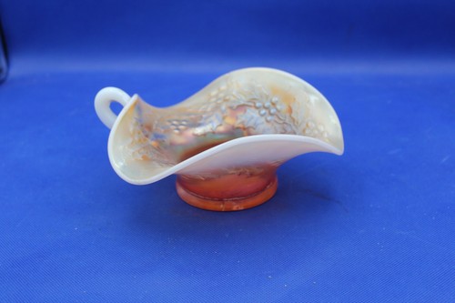 Antique dugan peach opalescent - peach,