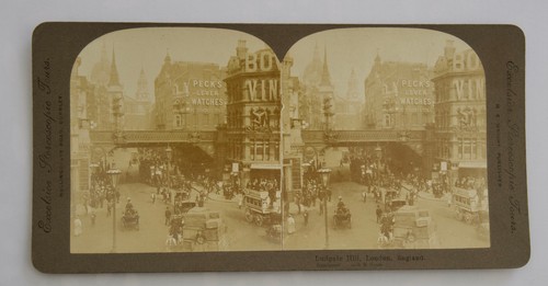 Stereoview stereoscope card - card, of