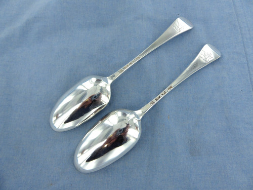 Antique pair sterling - an,