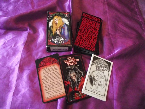 The vampire tarot cards - the,