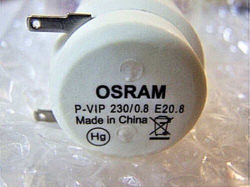 Replacement projector lamp for - lamp,