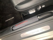 Genuine OEM Porsche 911 997 996 New Automatic Travel Umbrella Brolly Grey Logo