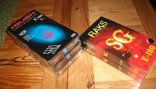 Vhs e180 hour - vhs,