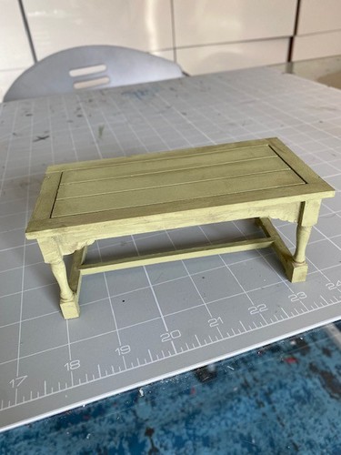 12th scale kitchen - , table
