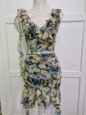 Zara Floral Print Dress Size
