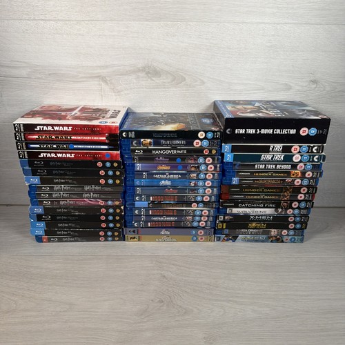46x bluray joblot marvel - 46x,