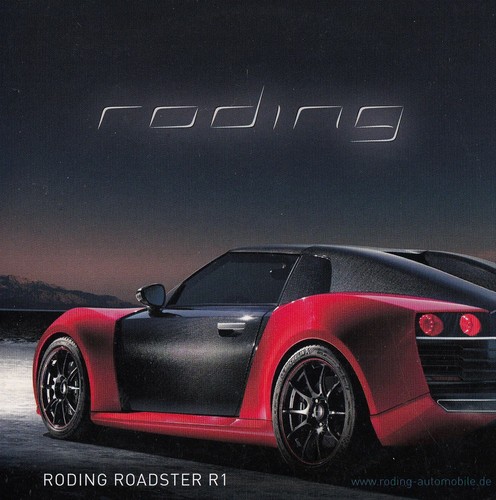 Roding roadster sportscar - roadster, r1