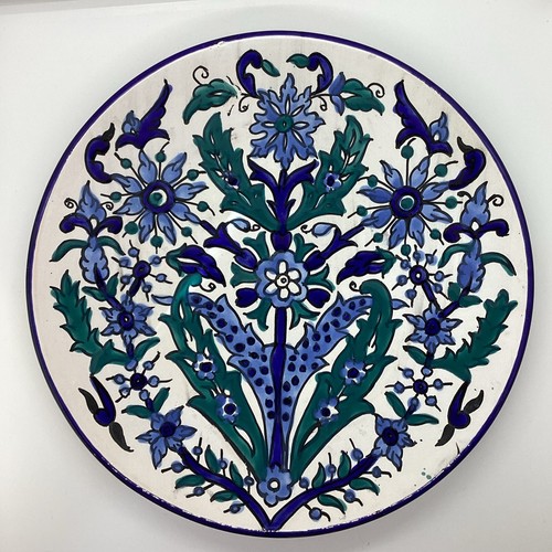 Old hand painted floral - painted,,
