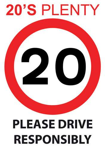 Sticker sign decal notice 20s - sticker,