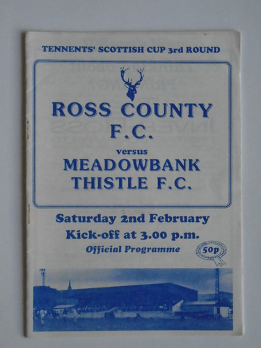 Ross county meadowbank - county,