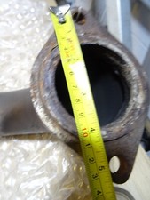 Mitsubishi evo   9  front exhaust down pipe  3 inch after market ct9a