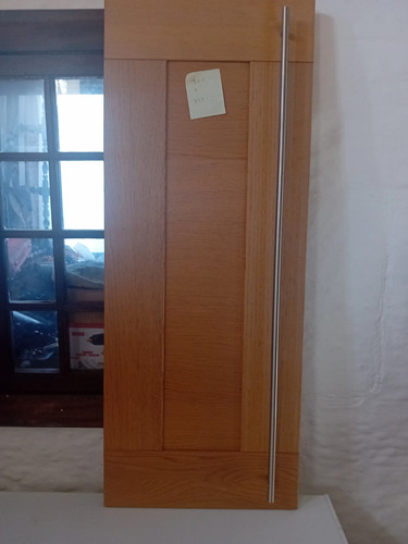 Two solid light oak kitchen - two,