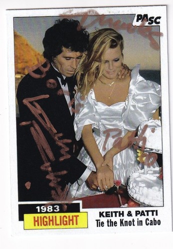 Keith richards patti hansen - keith,