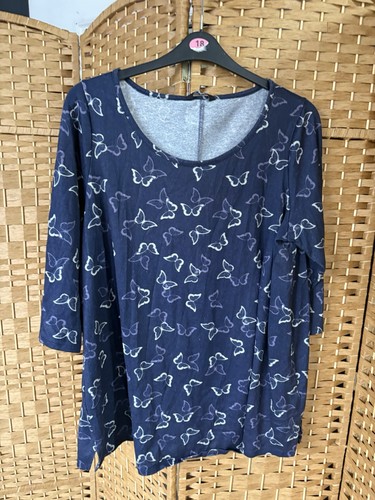 Ladies evans navy butterfly - ladies,