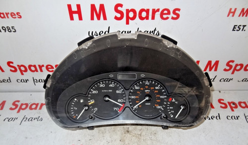 Peugeot 206 instrument cluster - peugeot,