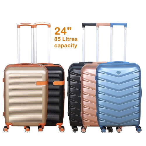Travel suitcase ltr - 24", ice