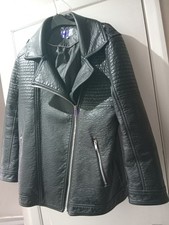 Women's Leather Jacket Biker