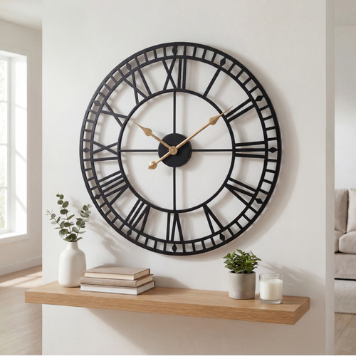 Large wall clocks - wall, metal