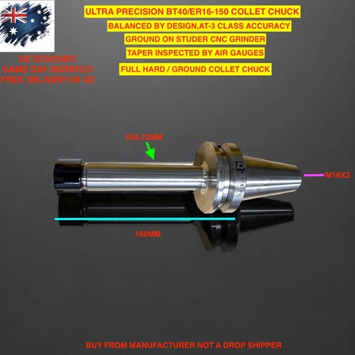 Collet chuck bt40 er16 - chuck,