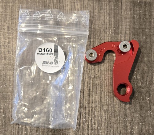 Red derailleur hanger - red,