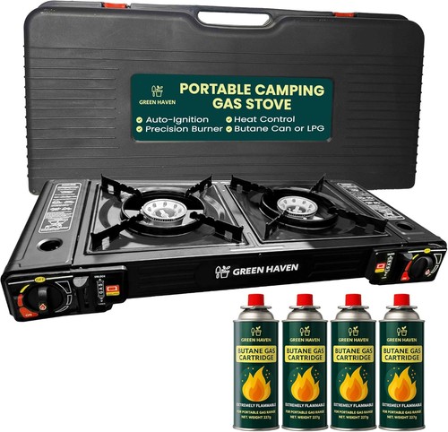 Portable camping stove - camping,