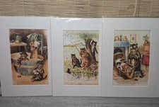 X3 LOUIS WAIN Catland Repro