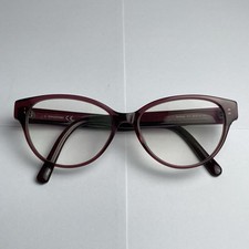 Swarovski Eyeglasses Glasses Frames Burgundy Oval Cat Eye SK5454 53-14-140