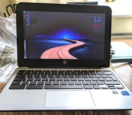 Linux chromebook laptop - hp,