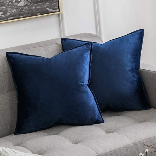 Velvet plush cushion cover - cushion,