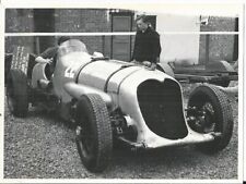 NAPIER RAILTON SILVERSTONE 1950s FRONT VIEW B/W PHOTOGRAPH