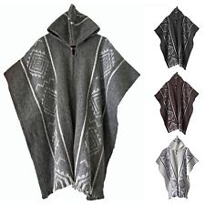 LLAMA WOOL MENS UNISEX HOODED