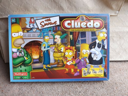 The simpsons cluedo board - cluedo,