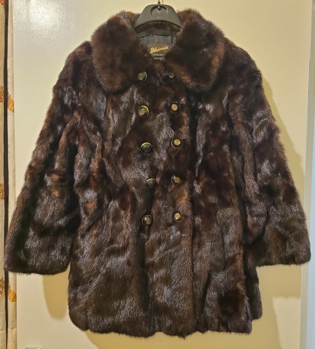 Real mink fur vintage genuine - real,