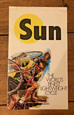 Original Sun Lightweight Cycles Brochure  Early 1970s, VGC