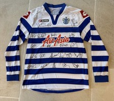 QPR home shirt squad signed