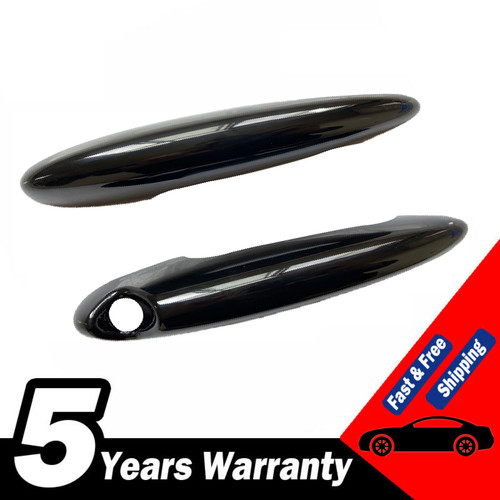 Door gloss black - black, car