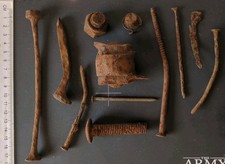 Joblot Of Vintage Rusty Metal