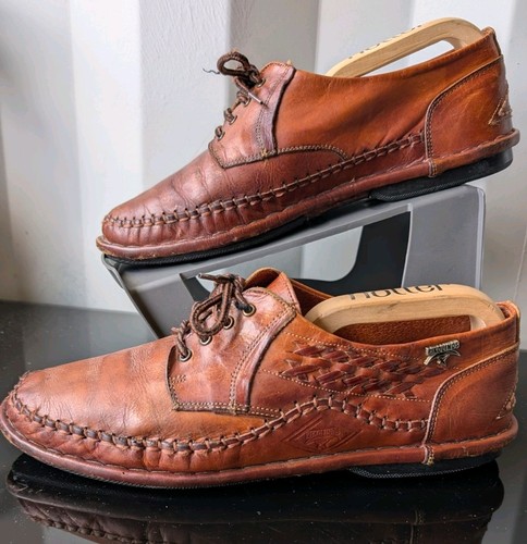 Pikolinos brown leather shoes - leather,