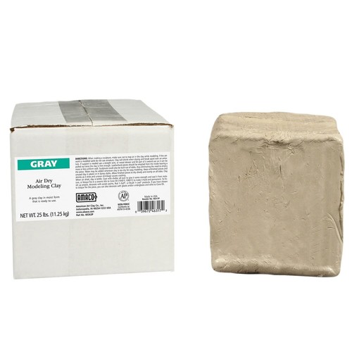 Amaco air dry - amaco, grey