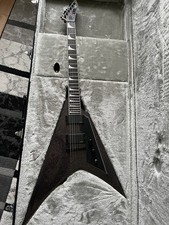 ESP LTD Kirk Hammett V KH-V Black Sparkle Electric Guitar
