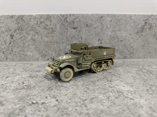 Corgi white half track - white,