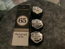 Rare Collectible 3 x Dunlop 65