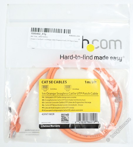 Startech cat ethernet cable - cat,