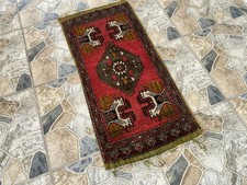 Vintage Turkish Rug 1.6 × 3.1