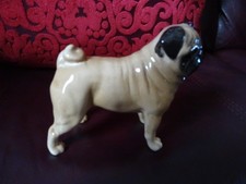 BESWICK PUG - "CHAMPION CUTMIL CUPIE" Large Dog Model No.1997  PERFECT CONDITION