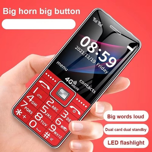Simple big button - big, mobile